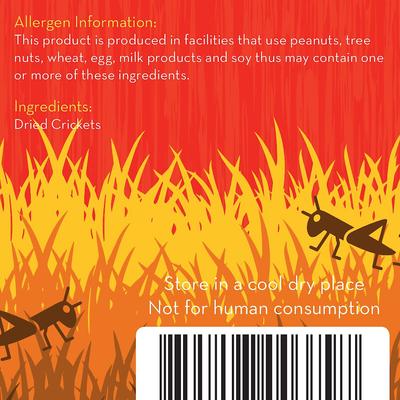 Show full view: Happy Hen Treats Cricket Craze Dried Crickets Chicken Treats, 5-oz bag slide 4 of 6