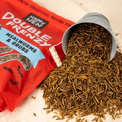 Happy Hen Treats Double Frenzy Mealworm & Black Soldier Fly Larvae Chicken Treats, 30-oz bag slide 2 of 4