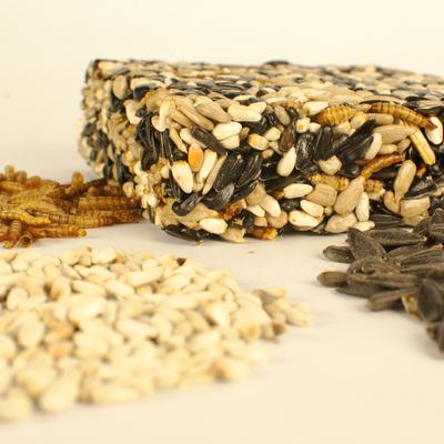 Show full view: Happy Hen Treats Mealworm & Seeds Chicken Treat Square, 6-oz bar slide 2 of 5