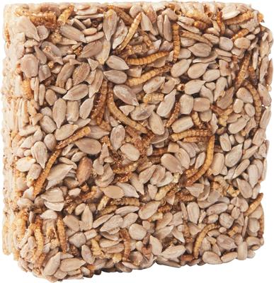Show full view: Happy Hen Treats Mealworm & Sunflower Chicken Treat Square, 6.5-oz bar slide 3 of 6
