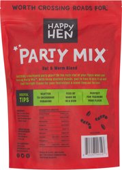 Happy Hen Treats Oat & Mealworm Party Mix Poultry Treats, 2-lb bag slide 2 of 5