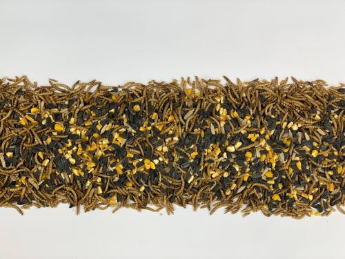 Show full view: Happy Hen Treats Seed & Mealworm Party Mix Poultry Treats, 2-lb bag slide 2 of 6