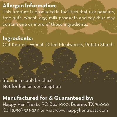 Show full view: Happy Hen Treats Treat Tumblers Seeds & Mealworms Chicken Treats, 14-oz bag slide 4 of 5