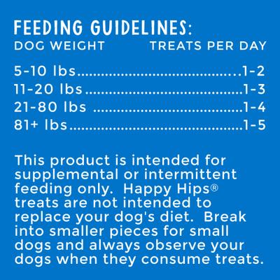 Show full view: Happy Hips Grilled Strips Chicken Recipe Grain-Free Dog Treats, 12-oz bag slide 5 of 5