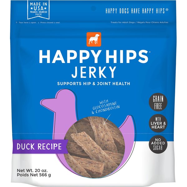 Dogswell Happy Hips Jerky Bars Turkey & Veggies Dog Treats
