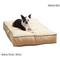 Show in main carousel: Happy Hounds Bailey Rectangle Pillow Dog Bed with Removable Cover, Cream, Medium slide 2 of 9