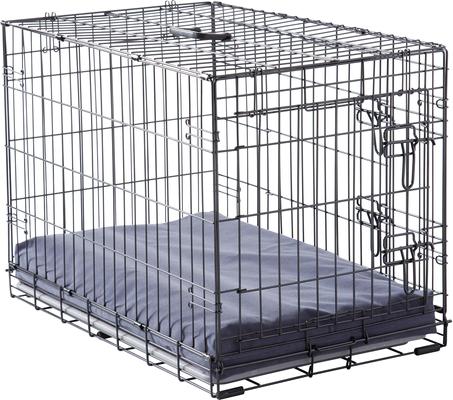 Show full view: Happy Hounds Carson Deluxe Dog Crate Pad, Denim, 24-in slide 3 of 9