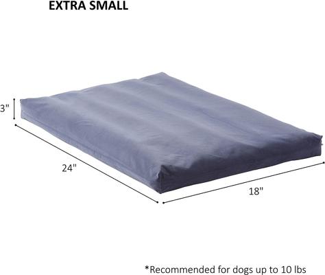 Show full view: Happy Hounds Carson Deluxe Dog Crate Pad, Denim, 24-in slide 6 of 9