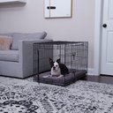 Happy Hounds Carson Deluxe Dog Crate Pad, Gray, Medium