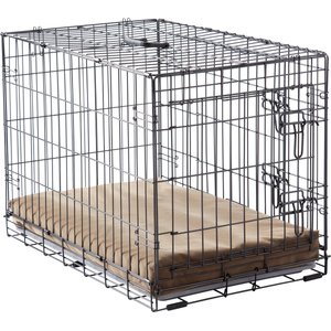 Happy Hounds Carson Deluxe Dog Crate Pad, Latte, 42-in