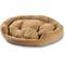 Show in main carousel: Happy Hounds Chloe Donut Cat Bed, Cream, Small slide 4 of 8