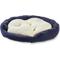 Show in main carousel: Happy Hounds Chloe Donut Cat Bed, Denim, Small slide 4 of 9