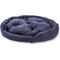 Show in main carousel: Happy Hounds Chloe Donut Cat Bed, Denim, Small slide 5 of 9
