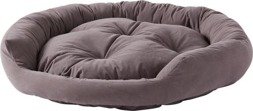 Show full view: Happy Hounds Chloe Donut Cat Bed, Gray, Small slide 5 of 8