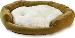Happy Hounds Chloe Donut Cat Bed, Moss, Small slide 2 of 8