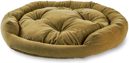 Show full view: Happy Hounds Chloe Donut Cat Bed, Moss, Small slide 4 of 8
