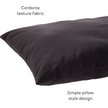 Show in main carousel: Happy Hounds Cleo Corduroy Throw Dog Bed with Removable Cover, Charcoal, Large slide 5 of 8