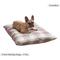 Show in main carousel: Happy Hounds Cleo Holiday Throw Dog & Cat Bed with Removable Cover, Holiday Plaid, Small slide 2 of 7