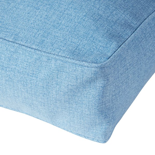 Show full view: Happy Hounds Cooper Rectangle Indoor/Outdoor Dog Bed, Denim, Small slide 6 of 10