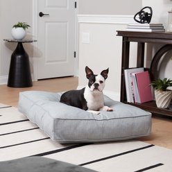 Happy Hounds Cooper Rectangle Indoor/Outdoor Dog Bed, Heather, Medium