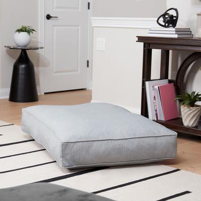 Show full view: Happy Hounds Cooper Rectangle Indoor/Outdoor Dog Bed, Heather, Medium slide 6 of 11