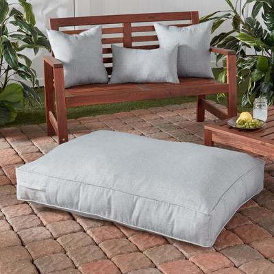 Show full view: Happy Hounds Cooper Rectangle Indoor/Outdoor Dog Bed, Heather, Medium slide 9 of 11