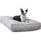 Show in main carousel: Happy Hounds Cooper Rectangle Indoor/Outdoor Dog Bed, Heather, Medium slide 5 of 11