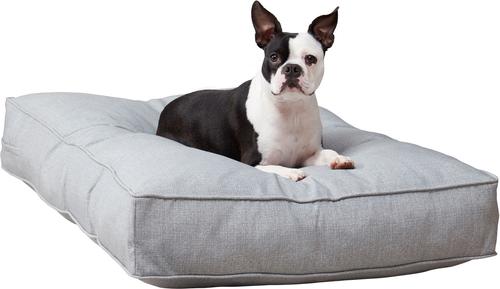 Show full view: Happy Hounds Cooper Rectangle Indoor/Outdoor Dog Bed, Heather, Medium slide 5 of 11