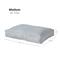 Show in main carousel: Happy Hounds Cooper Rectangle Indoor/Outdoor Dog Bed, Heather, Medium slide 10 of 11