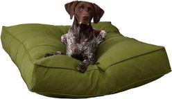 Happy Hounds Cooper Rectangle Indoor/Outdoor Dog Bed, Hunter, Large