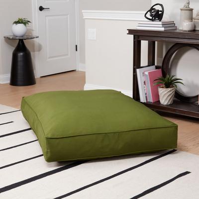 Show full view: Happy Hounds Cooper Rectangle Indoor/Outdoor Dog Bed, Hunter, Large slide 5 of 10