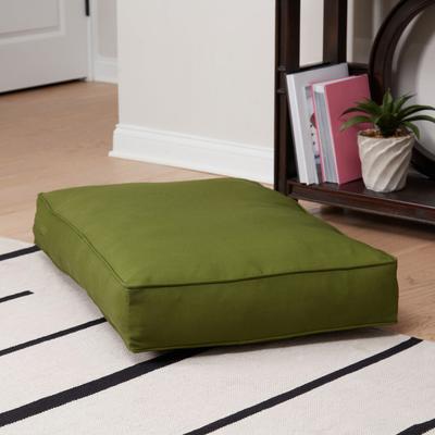 Show full view: Happy Hounds Cooper Rectangle Indoor/Outdoor Dog Bed, Hunter, Small slide 5 of 10