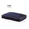 Show in main carousel: Happy Hounds Cooper Rectangle Indoor/Outdoor Dog Bed, Navy, Large slide 7 of 8