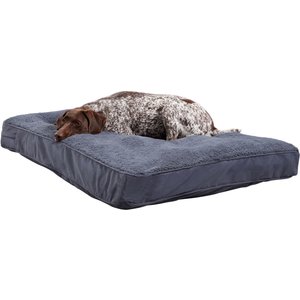 Happy Hounds Dolly Deluxe Supportive Dog & Cat Bed, Blue Steel, Large