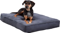 Happy Hounds Dolly Deluxe Supportive Dog & Cat Bed, Blue Steel, Medium