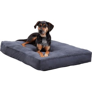 Happy Hounds Dolly Deluxe Supportive Dog & Cat Bed, Blue Steel, Medium