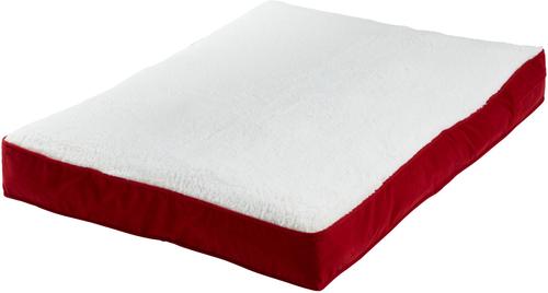 Show full view: Happy Hounds Dolly Deluxe Supportive Dog & Cat Bed, Crimson, Large slide 3 of 7