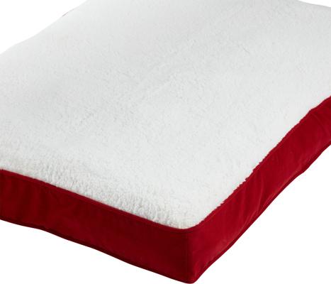 Show full view: Happy Hounds Dolly Deluxe Supportive Dog & Cat Bed, Crimson, Large slide 5 of 7