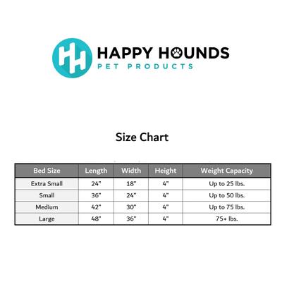 Show full view: Happy Hounds Dolly Deluxe Supportive Dog & Cat Bed, Crimson, Small slide 7 of 8