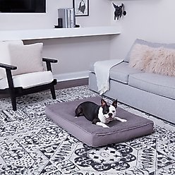 Happy Hounds Dolly Deluxe Supportive Dog & Cat Bed, Gray, Medium