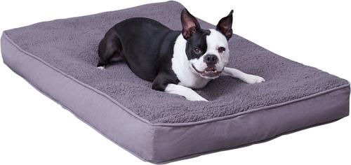 Show full view: Happy Hounds Dolly Deluxe Supportive Dog & Cat Bed, Gray, Medium slide 5 of 8