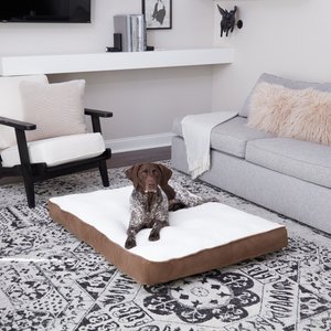 Happy Hounds Dolly Deluxe Supportive Dog & Cat Bed, Latte, Large