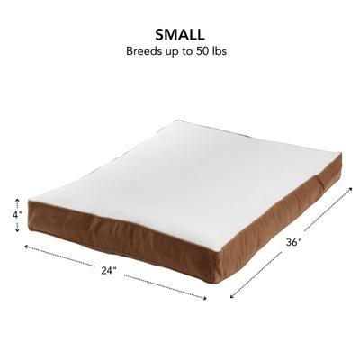 Show full view: Happy Hounds Dolly Deluxe Supportive Dog & Cat Bed, Latte, Small slide 3 of 8