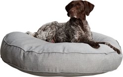 Happy Hounds Gordon Indoor/Outdoor Round Pillow Dog & Cat Bed with Removable Cover, Heather, Large slide 2 of 7