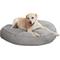 Show in main carousel: Happy Hounds Gordon Indoor/Outdoor Round Pillow Dog & Cat Bed with Removable Cover, Heather, Medium slide 3 of 9