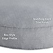 Show in main carousel: Happy Hounds Gordon Indoor/Outdoor Round Pillow Dog & Cat Bed with Removable Cover, Heather, Small slide 5 of 8