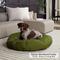 Show in main carousel: Happy Hounds Gordon Indoor/Outdoor Round Pillow Dog & Cat Bed with Removable Cover, Hunter, Large slide 1 of 8