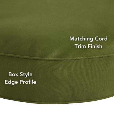 Show full view: Happy Hounds Gordon Indoor/Outdoor Round Pillow Dog & Cat Bed with Removable Cover, Hunter, Large slide 5 of 8