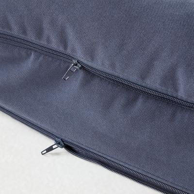 Show full view: Happy Hounds Luna Gray Sofa Dog Bed, Blue, Large slide 5 of 9