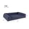 Show in main carousel: Happy Hounds Luna Gray Sofa Dog Bed, Blue, Large slide 7 of 9